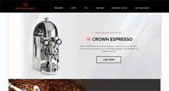 Desktop Screenshot of kaffeselskabet.dk